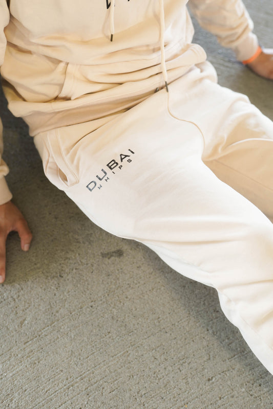 Dubai Whips Cream Sweatpants