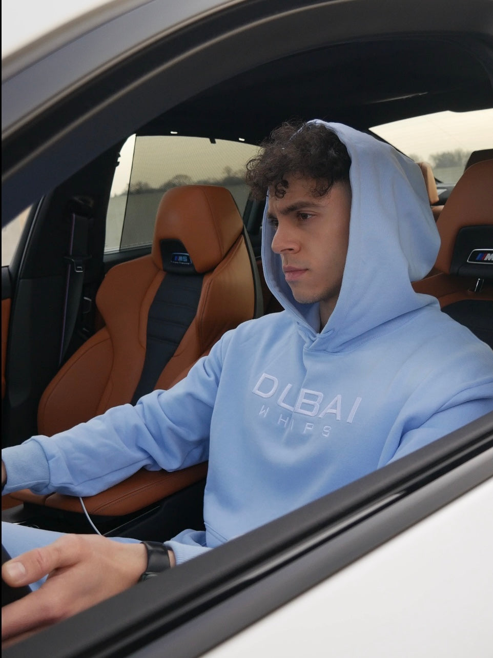 Dubai Whips Sky Blue  Hoodie