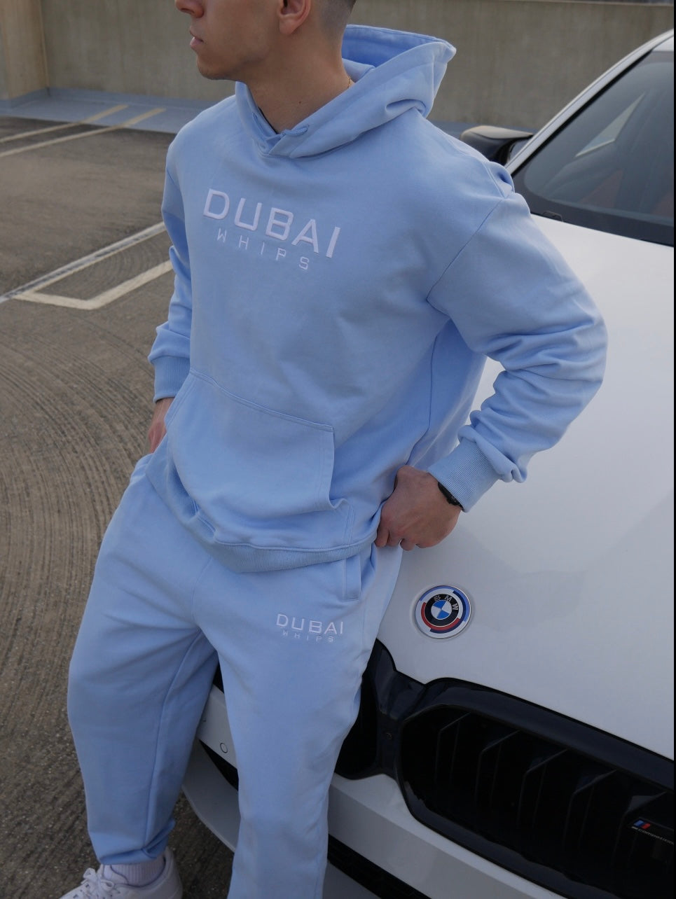 Dubai Whips Sky Blue  Hoodie